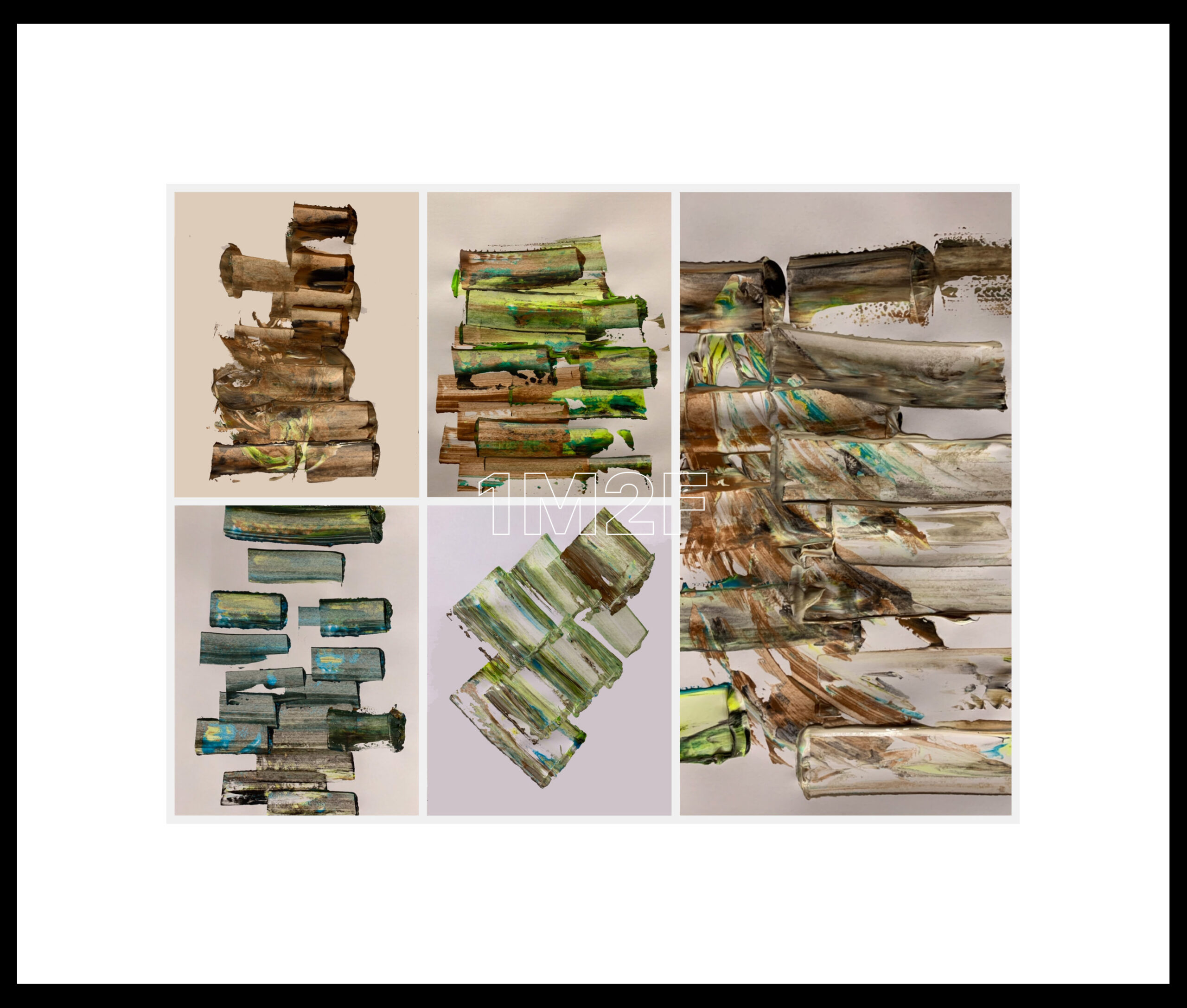 Acrílica sobre papel — Estudo nº 49